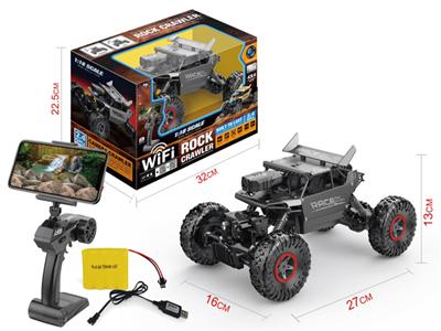 Alloy 2.4G camera with WIFI 4WD climbing vehicle