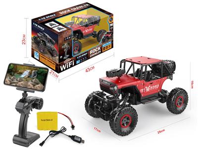 Alloy 2.4G camera with WIFI 4WD climbing vehicle