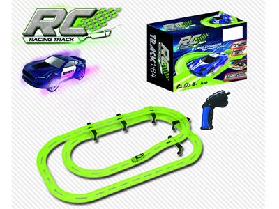 1:64 track box with luminous car (38PCS)