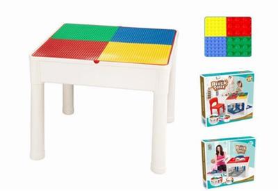 Multi-functional children's table / building block study table