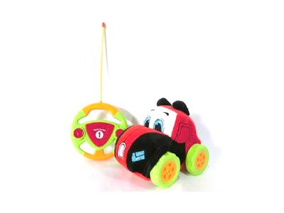 Cartoon fabric remote control car (2 links)