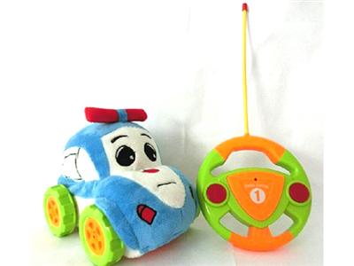 Cartoon fabric remote control car (2 links)