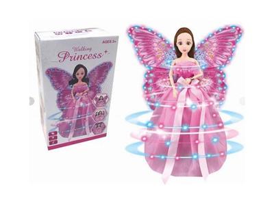 Electric Light Music Colorful Colored Wings 3D Eye Barbie