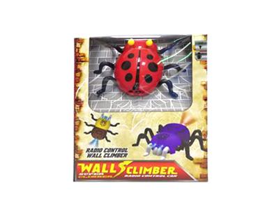 Remote climbing ladybug (red, blue and yellow)