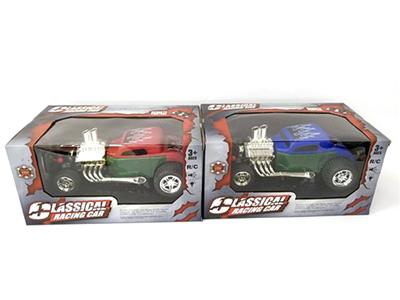 1:18 classic classic car with lights (including electricity)