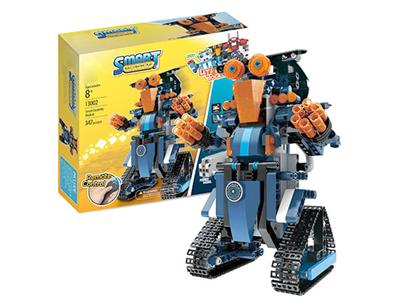 Small particle assembly remote control building block robot