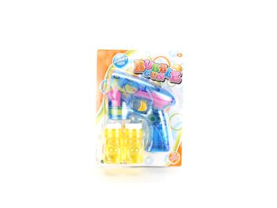 Transparent automatic bubble gun