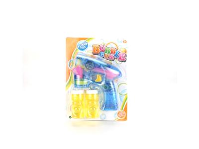 Transparent light automatic bubble gun