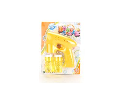 Solid color light automatic bubble gun