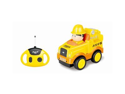 Cartoon engineering car (with sound + music)