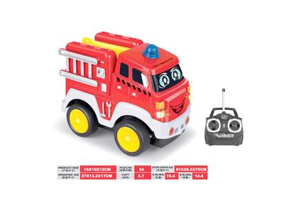 Cartoon fire truck