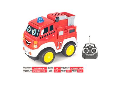 Cartoon fire truck