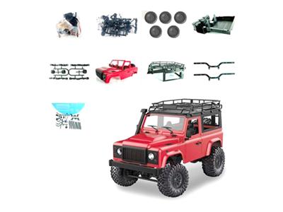 2.4G four-wheel drive climbing off-road vehicle KIT version (DIY)