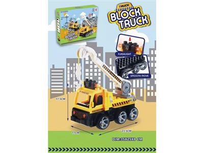 Construction crane block car (sliding)