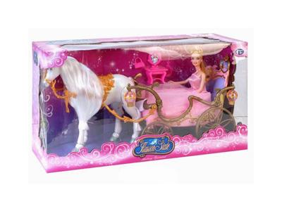 Spray gold point electric horse