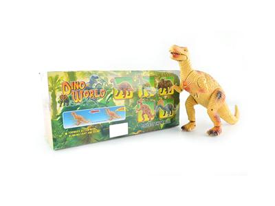 Transparent spray paint electric dinosaur