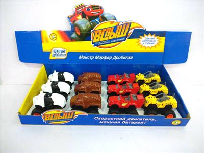 12/box mixed double inertia alloy off-road vehicle