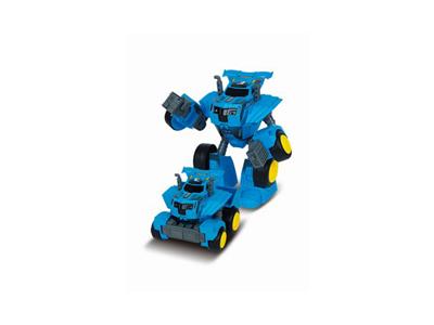 Alloy robot (blue car)