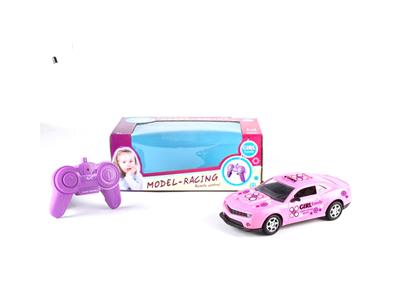 1:18 Barbie Pink Four-way remote control car