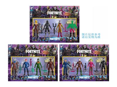 3.5 inch fortress night 5th quarter with accessories + keychain / 4 / 3