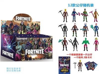 3.5 inch fortress night 5th quarter with accessories + 3 cards / 36