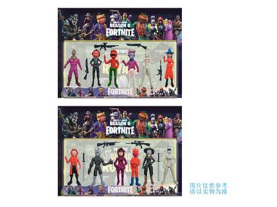 3.5 inch fortress night 6th quarter with accessories + keychain / 6 / 2 models