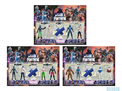 3.5 inch fortress night 7th quarter with accessories + key ring / 5 / 3