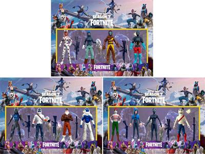 4.5 inch fortress night S7 + weapons / 4 / 3 models