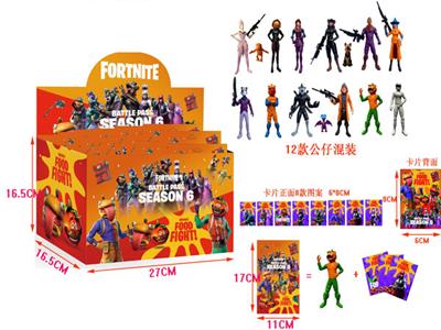 4.5 inch fortress night night Fort S6 + accessories + 3 cards / tin bag / 3 pets / 24
