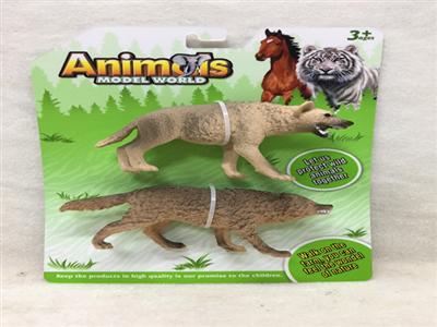 4.5 inch PVC wild animal