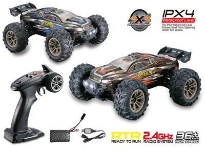 1:16 half-card four-wheel drive high-speed model car