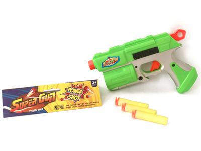 Soft bullet gun