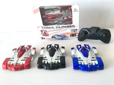 Remote climbing wall car (four links)