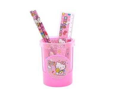 997 cup stationery set HELLOKITTY pen holder 6.5*10CM