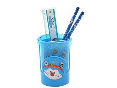 997 cup stationery set 哆啦A dream pen holder 6.5*10CM