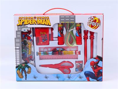 Stationery Set (Scissors) Spiderman