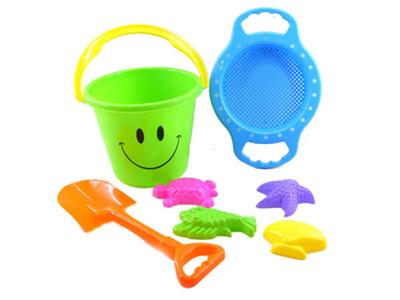 206 smiley beach bucket combination 4 (7 pieces)