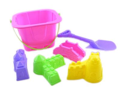 222 square castle bucket combination 1 (6 pieces)