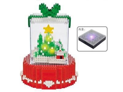 Christmas gift box (with light base)