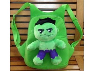 Q version of the Hulk school bag