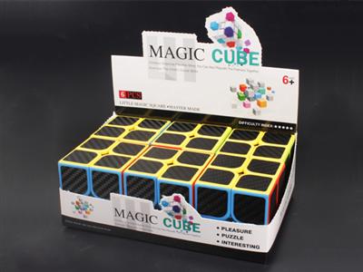 二阶实色碳纤维魔方6PCS/盒