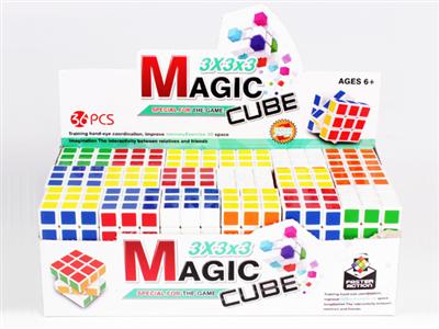 三阶热转印魔方36PCS/盒