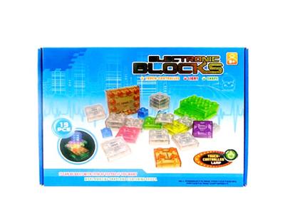 Touch electric light building blocks (19PCS)