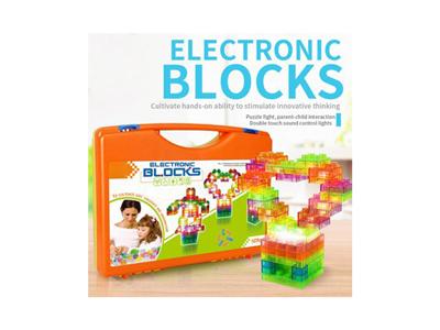 Dual touch voice control lighting blocks (147PCS)