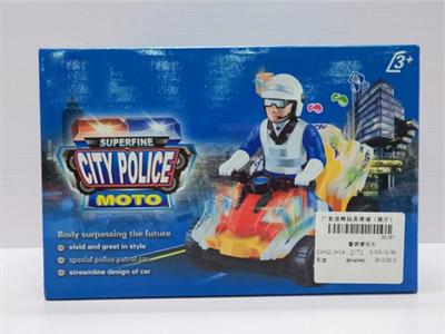 Police motorcycle