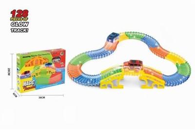 128 PCS magic track 