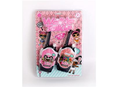 Surprise doll walkie talkie