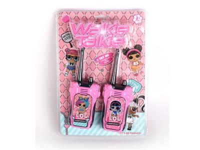 Surprise doll walkie talkie