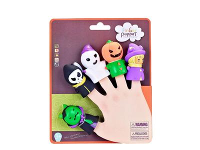 Halloween finger couple