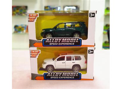 1:32 Toyota Prado simulation alloy car model (double door lighting music)